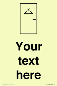 Custom information: Changing room